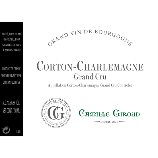 Giroud Corton-Charlemagne Grand Cru