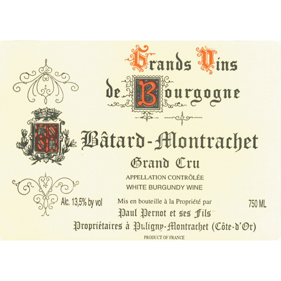 Domaine Paul Pernot Bâtard-Montrachet Grand Cru