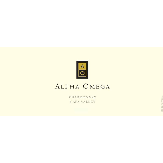 Alpha Omega Chardonnay Napa Valley Label
