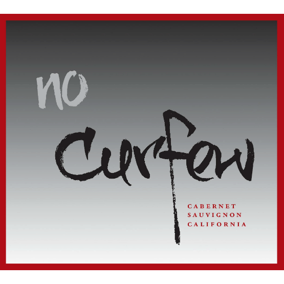 No Curfew Cabernet Sauvignon Label