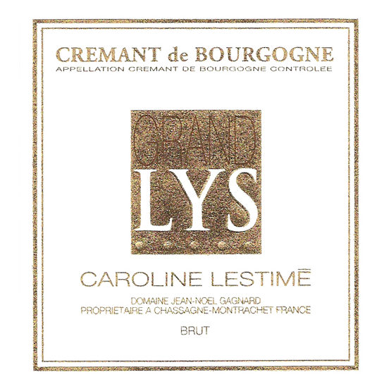Jean Noel Gagnard Cremant De Bourgogne Grand Lys Label