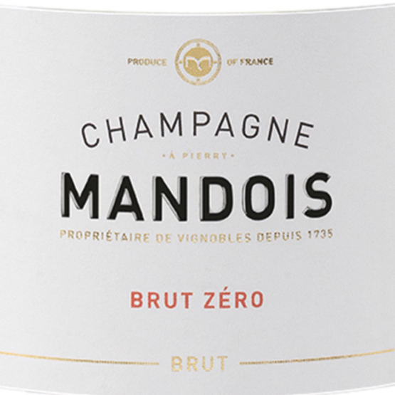 Champagne Mandois Brut Zero Label