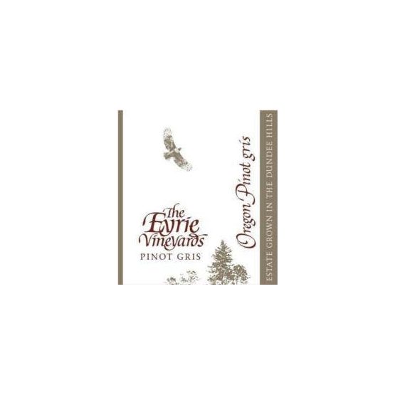 Eyrie Vineyards Pinot Gris Estate Label