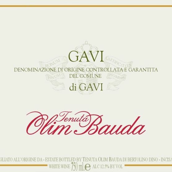 Tenuta Olim Bauda Gavi di Gavi Label