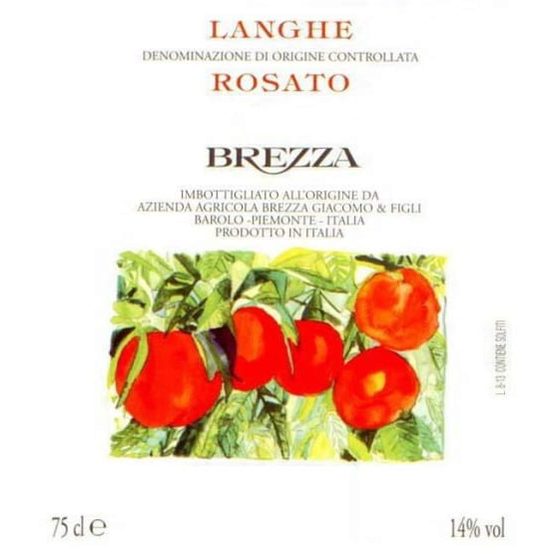 Brezza Langhe Rosato Label