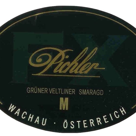 FX Pichler Gruner Veltliner "M" Smaragd Label