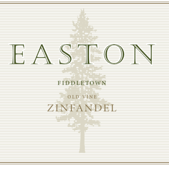 Easton Old Vine Zinfandel Rinaldi Vineyard Label