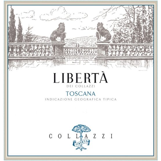 Collazzi Liberta Toscana Rosso IGT Label