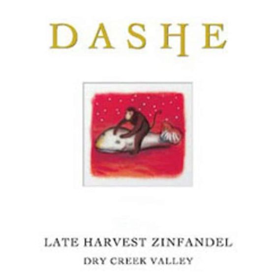 Dashe Late Harvest Zinfandel Label