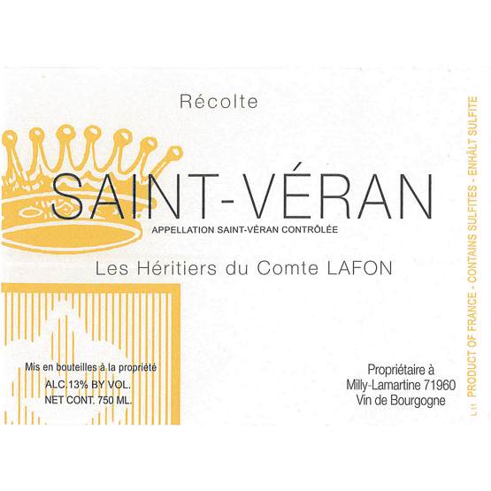 Heritiers Lafon Saint Veran