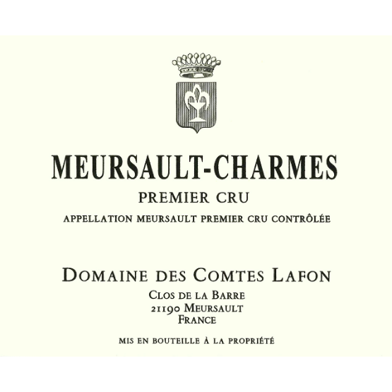 Domaine lafon meursault 1er les charmes