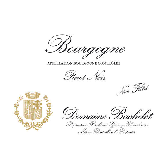 Bachelet Bourgogne Rouge Label