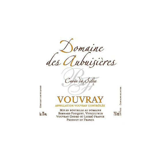 Bernard Fouquet, Domaine des Aubuisieres Vouvray Cuvee Sur Silex Label