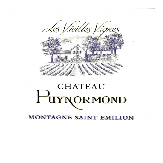 Chataeu Puynormond Montagne Saint Emilion Label