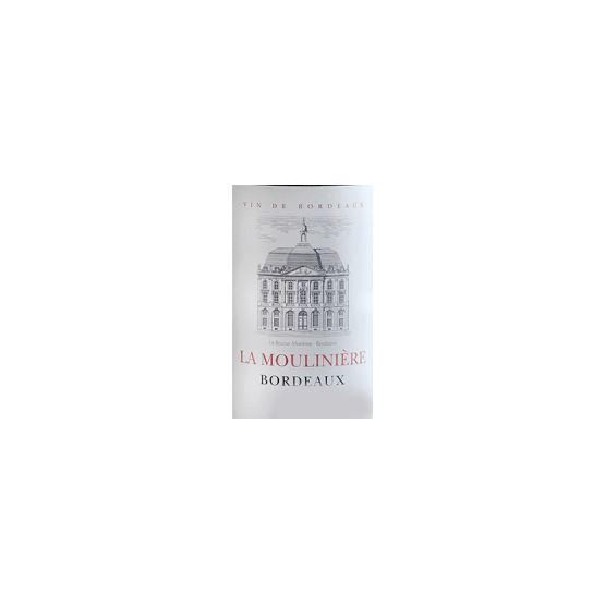 Chateau La Mouliniere Bordeaux Rouge Label