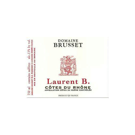 Domaine Brusset Cotes du Rhone Label