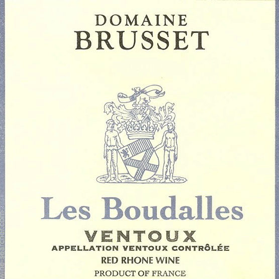 Domaine Brusset Ventoux Les Boudalles Label