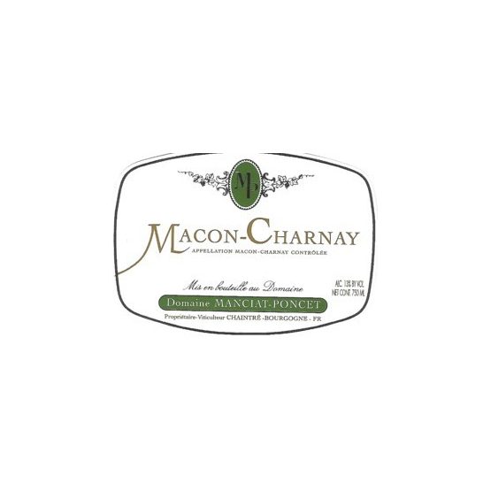 Domaine Manciat-Poncet Macon Charnay Les Chênes Label