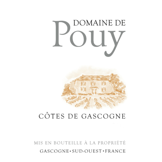 Domaine de Pouy Cotes De Gascogne IGP Label