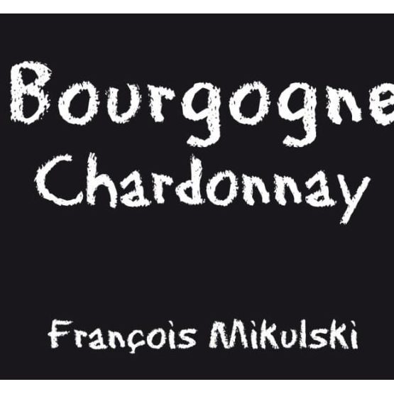 François Mikulski Bourgogne Chardonnay Label