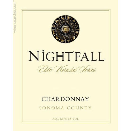 Scotto Nightfall California Chardonnay Label