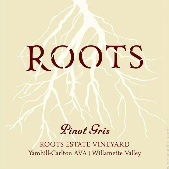 Roots Estate Pinot Gris Label