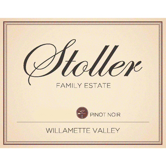 Stoller Family Willamette Valley Pinot Noir Label