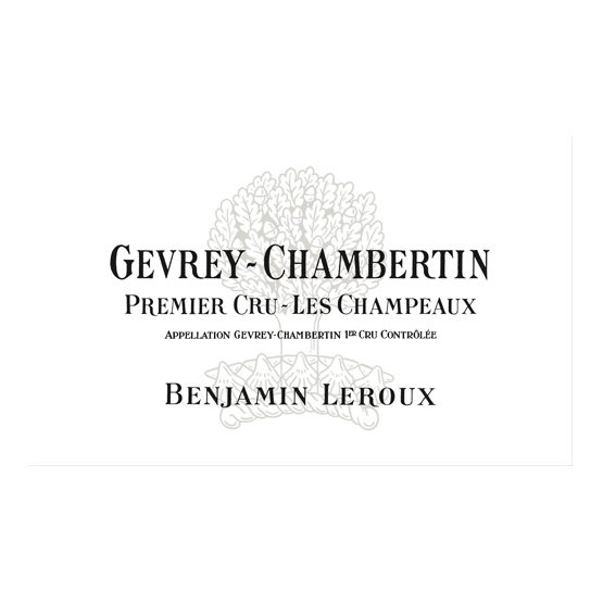 Benjamin Leroux Gevrey-Chambertin Premier Cru Les Champeaux Label