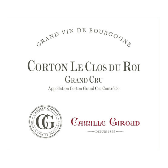 Camille Giroud Corton Le Clos du Roi Grand Cru