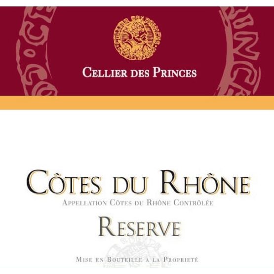 Cellier des Princes Côtes du Rhône Reserve du Prince