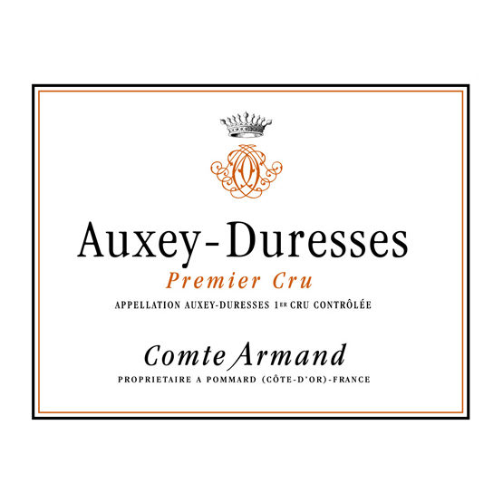 Comte Armand Auxey-Duresses Premier Cru Label