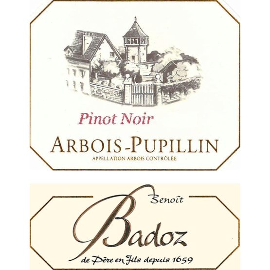 Domaine Badoz Arbois Pupillin Pinot Noir