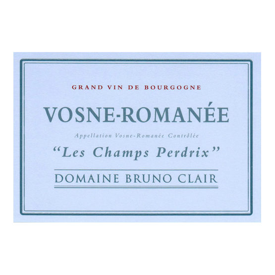 Domaine Bruno Clair Vosne-Romanée Les Champs Perdrix