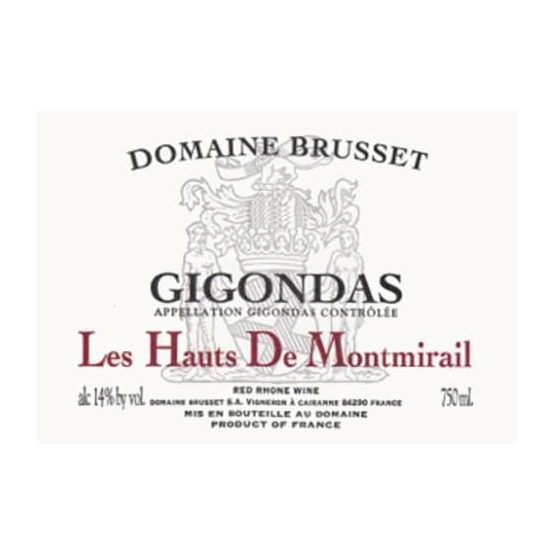 Domaine Brusset Gigondas Les Hauts de Montmirail
