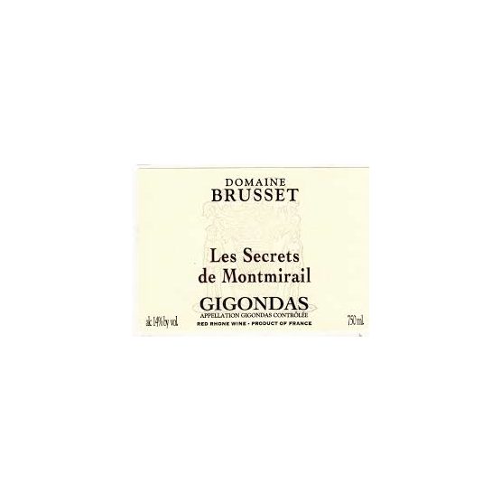 Domaine Brusset Gigondas Les Secrets de Montmirail