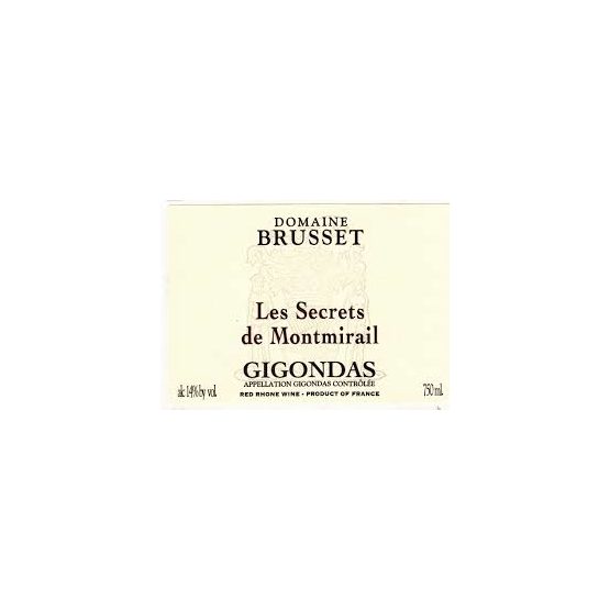 Domaine Brusset Gigondas Les Secrets de Montmirail