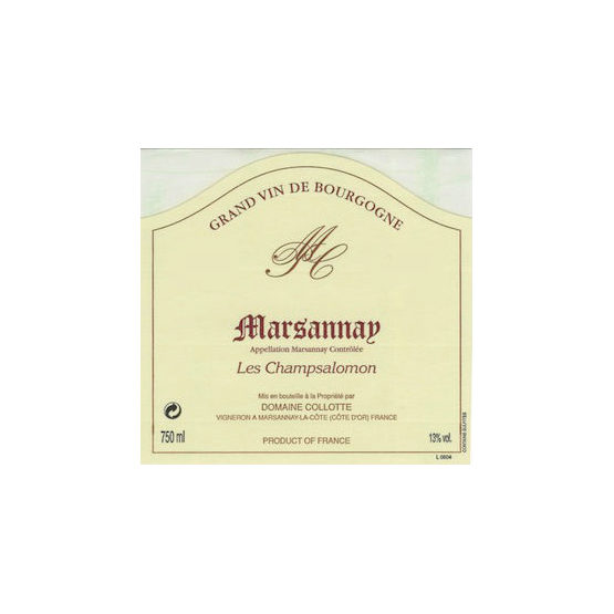 Domaine Collotte Marsannay Les Champsalomon