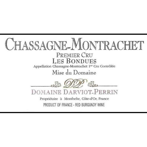 Domaine Darviot-Perrin Chassagne Montrachet Rouge Premier Cru Les Bondues