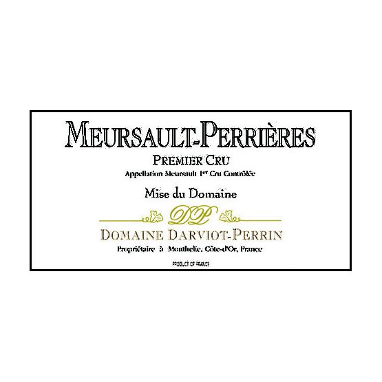 Domaine Darviot-Perrin Meursault Premier Cru Perrières