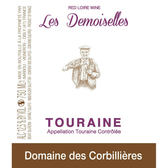 Domaine Des Corbillières Touraine Rouge Les Demoiselle