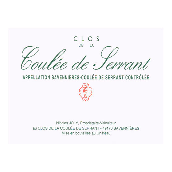 Domaine Nicolas Joly Saviennières Clos De La Coulée De Serrant