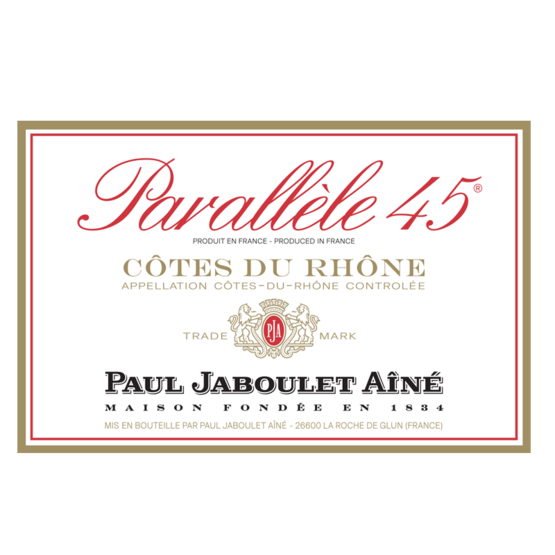 Domaine Paul Jaboulet Aîné Cotes du Rhone Parallele 45 Rouge