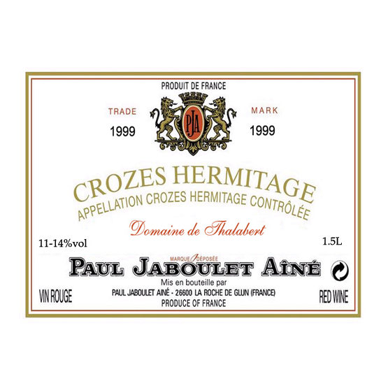 Domaine Paul Jaboulet Aîné Crozes Hermitage Domaine de Thalabert Rouge