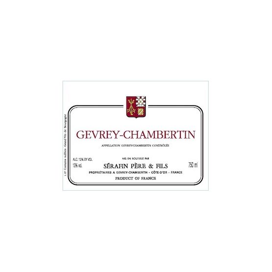 Domaine Sérafin Père et Fils Gevrey-Chambertin AOC