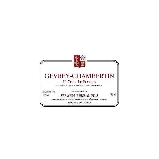 Domaine Sérafin Père et Fils Gevrey-Chambertin Premier Cru Le Fonteny