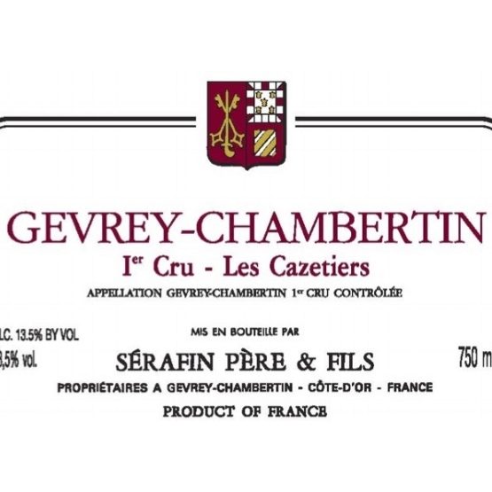 Domaine Sérafin Père et Fils Gevrey-Chambertin Premier Cru Les Cazetiers