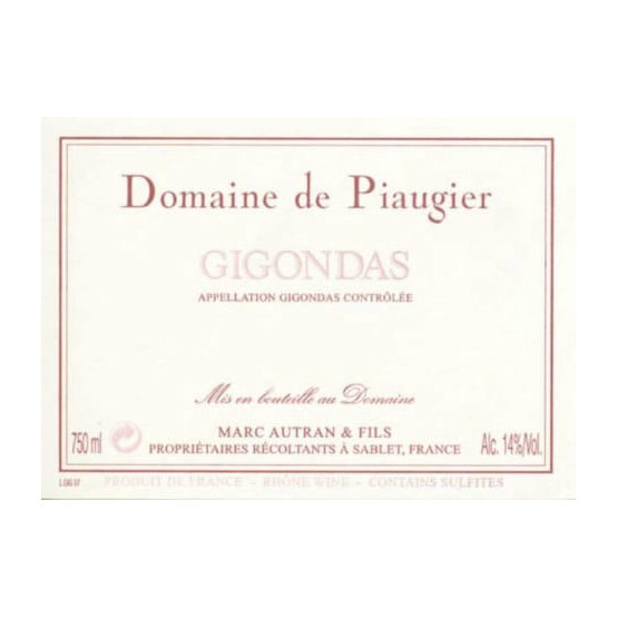 Domaine de Piaugier Gigondas