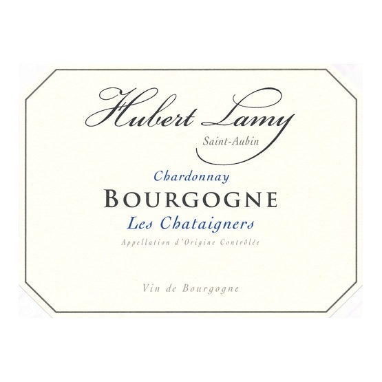 Hubert Lamy Bourgogne Blanc Les Chataigners Label