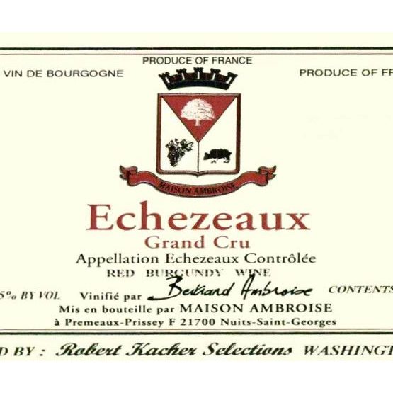 Maison Bertrand Ambroise Echezeaux Grand Cru