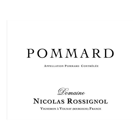 Domaine Nicolas Rossignol Pommard Label